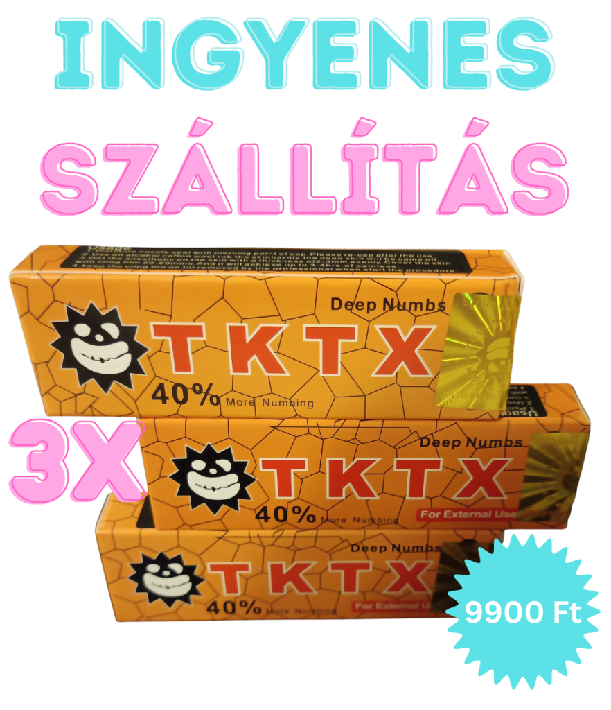 érzéstelenítő kenőcs TKTX tetováló krém