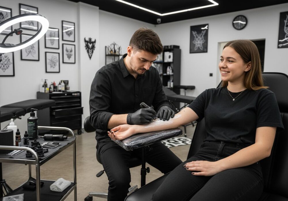 fájdalommentes tetoválás szalon