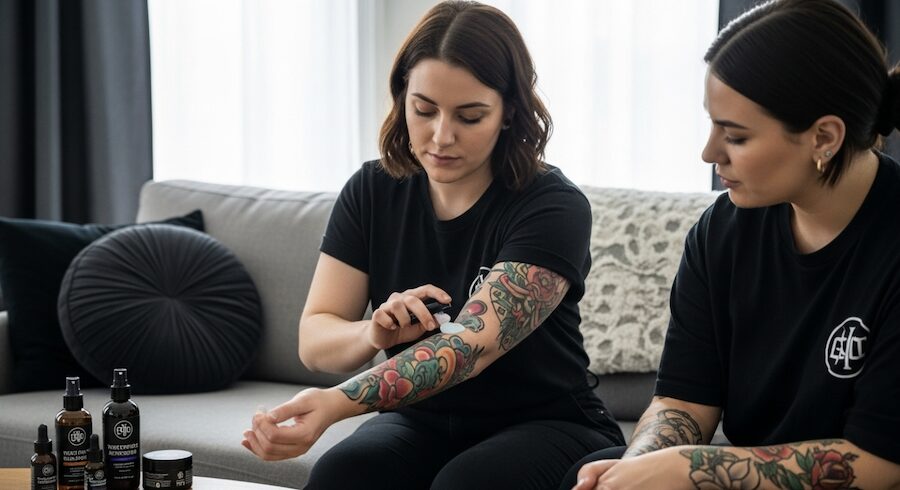 aktív összetevők tetováló krémekben