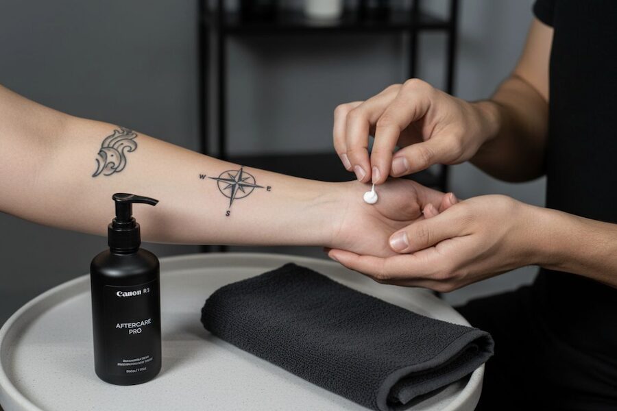 fájdalommentes tetoválás megtervezése