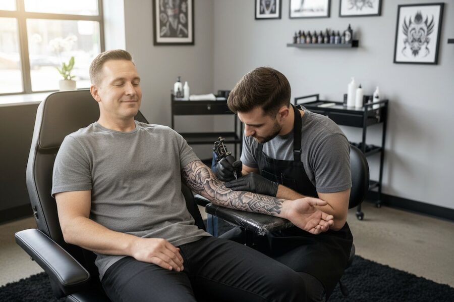 az érzéstelenítés jelentősége a tetoválóiparban