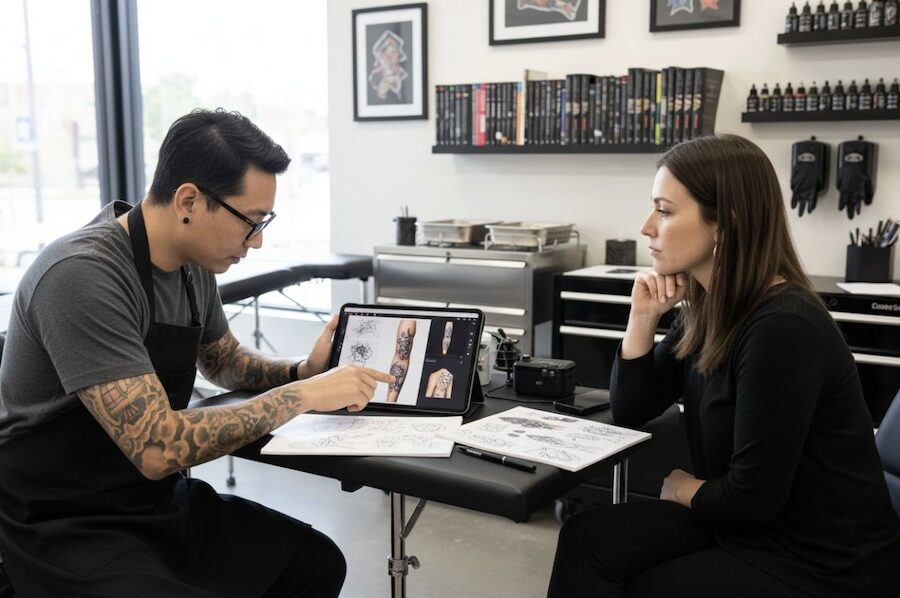 a tetoválás előtti konzultáció jelentősége