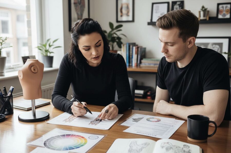 a tetoválás előtti konzultáció jelentősége